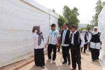 Tinjau Lokasi Arafah, Dirjen PHU: Kesiapan Sesuai Target