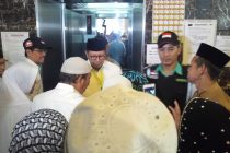 Dikunjungi Menag, Jemaah Haji di Hotel Antri Minta Foto Bareng